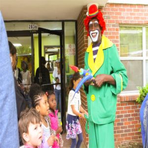 Atlantas Homeless Shelter Solomons Temple Foundation Easter Clown