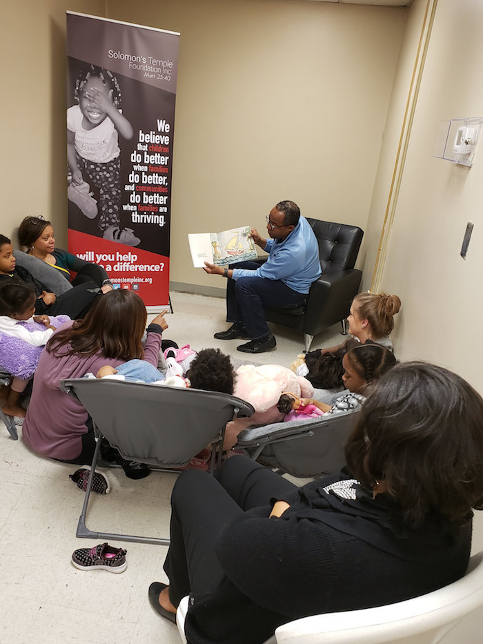 Atlantas Homeless Shelter Solomons Temple Foundation Kids Reading Session copy our team